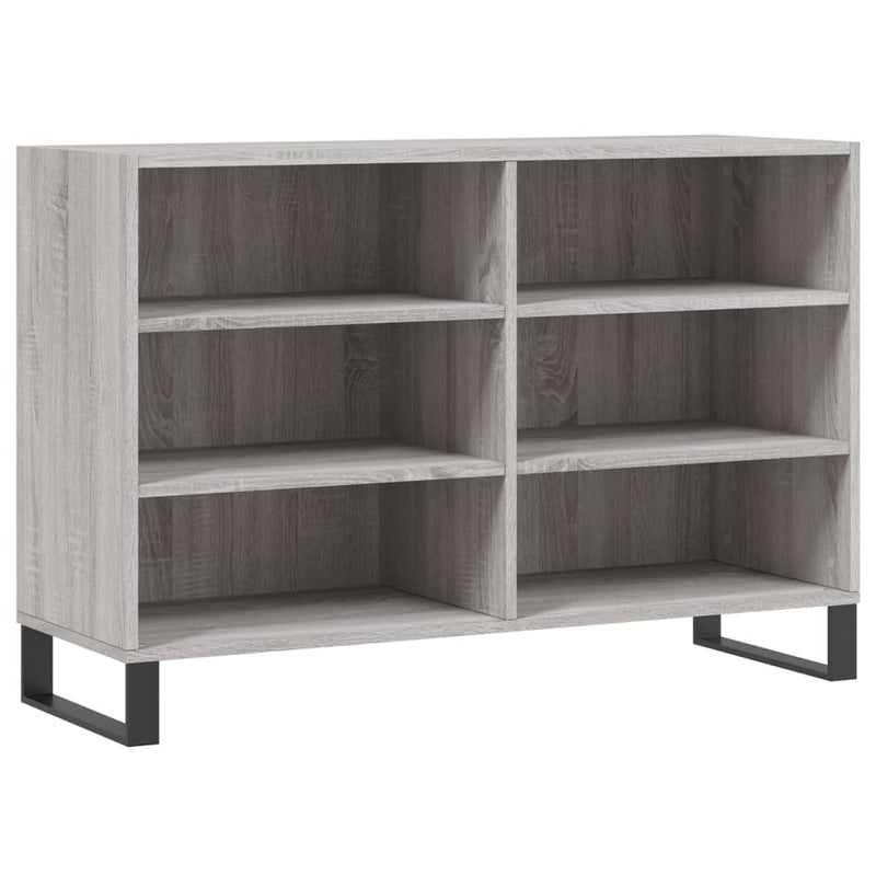 vidaXL szürke sonoma színű szerelt fa tálalószekrény 103,5x35x70 cm