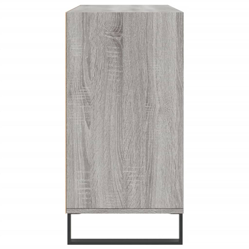 vidaXL szürke sonoma színű szerelt fa tálalószekrény 103,5x35x70 cm