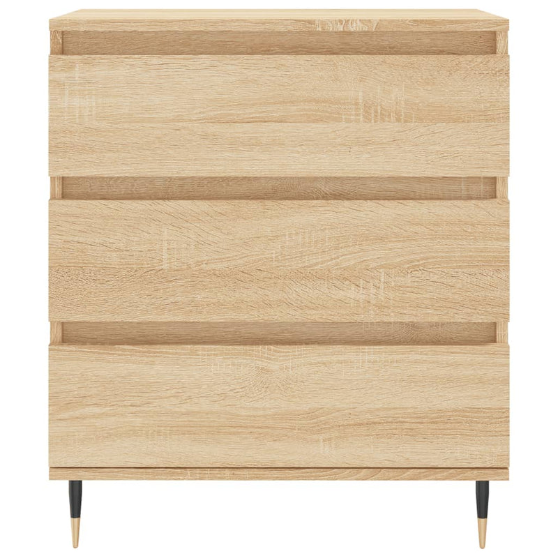 vidaXL sonoma tölgy színű szerelt fa tálalóasztal 60 x 35 x 70 cm