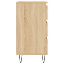 vidaXL sonoma tölgy színű szerelt fa tálalóasztal 60 x 35 x 70 cm