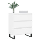 vidaXL fehér szerelt fa tálalószekrény 60 x 35 x 70 cm