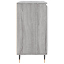 vidaXL szürke sonoma színű szerelt fa tálalószekrény 104 x 35 x 70 cm