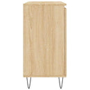 vidaXL sonoma tölgy színű szerelt fa tálalószekrény 101,5 x 35 x 70 cm