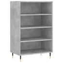 vidaXL betonszürke szerelt fa magasszekrény 57 x 35 x 90 cm