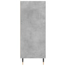 vidaXL betonszürke szerelt fa magasszekrény 57 x 35 x 90 cm