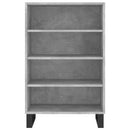 vidaXL betonszürke szerelt fa magasszekrény 57 x 35 x 90 cm