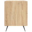 vidaXL 2 db sonoma tölgy színű szerelt fa éjjeliszekrény 40x35x47,5 cm
