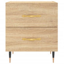 vidaXL sonoma tölgy színű szerelt fa éjjeliszekrény 40 x 35 x 47,5 cm