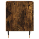 vidaXL 2 db füstös tölgy színű szerelt fa éjjeliszekrény 40x35x47,5 cm