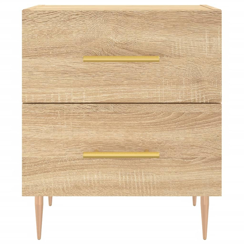 vidaXL sonoma tölgy színű szerelt fa éjjeliszekrény 40 x 35 x 47,5 cm