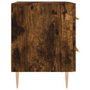vidaXL 2 db füstös tölgy színű szerelt fa éjjeliszekrény 40x35x47,5 cm