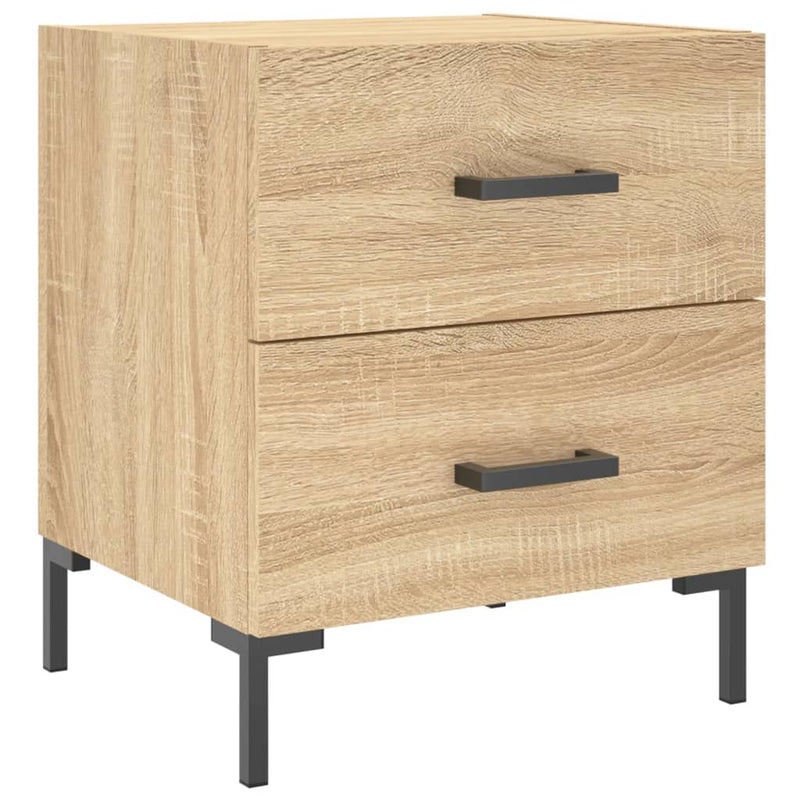 vidaXL sonoma tölgy színű szerelt fa éjjeliszekrény 40 x 35 x 47,5 cm