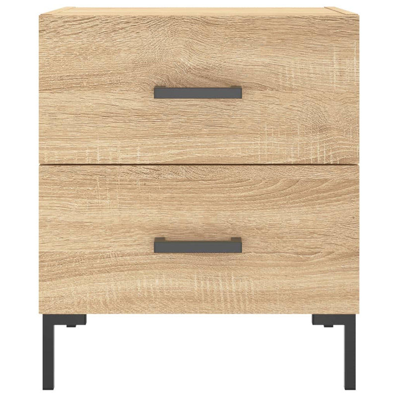 vidaXL sonoma tölgy színű szerelt fa éjjeliszekrény 40 x 35 x 47,5 cm