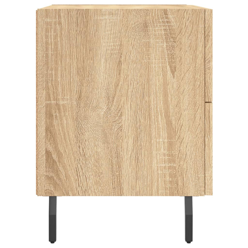 vidaXL sonoma tölgy színű szerelt fa éjjeliszekrény 40 x 35 x 47,5 cm