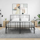 vidaXL 2 db sonoma tölgy színű szerelt fa éjjeliszekrény 40x35x47,5 cm