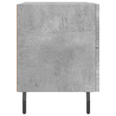 vidaXL betonszürke szerelt fa éjjeliszekrény 40 x 35 x 47,5 cm