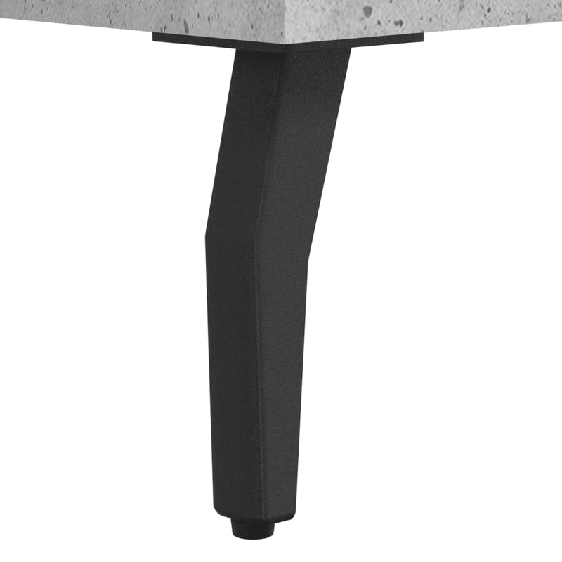 vidaXL betonszürke szerelt fa éjjeliszekrény 40 x 35 x 47,5 cm