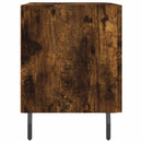 vidaXL 2 db füstös tölgy színű szerelt fa éjjeliszekrény 40x35x47,5 cm