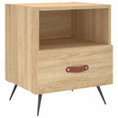 vidaXL 2 db sonoma tölgy színű szerelt fa éjjeliszekrény 40x35x47,5 cm