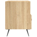 vidaXL 2 db sonoma tölgy színű szerelt fa éjjeliszekrény 40x35x47,5 cm