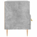 vidaXL betonszürke szerelt fa éjjeliszekrény 40 x 35 x 47,5 cm