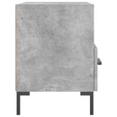vidaXL 2 db betonszürke szerelt fa éjjeliszekrény 40 x 35 x 47,5 cm