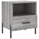 vidaXL 2 db szürke sonoma színű szerelt fa éjjeliszekrény 40x35x47,5cm