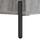 vidaXL 2 db szürke sonoma színű szerelt fa éjjeliszekrény 40x35x47,5cm