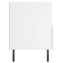 vidaXL 2 db fehér szerelt fa éjjeliszekrény 40 x 35 x 47,5 cm
