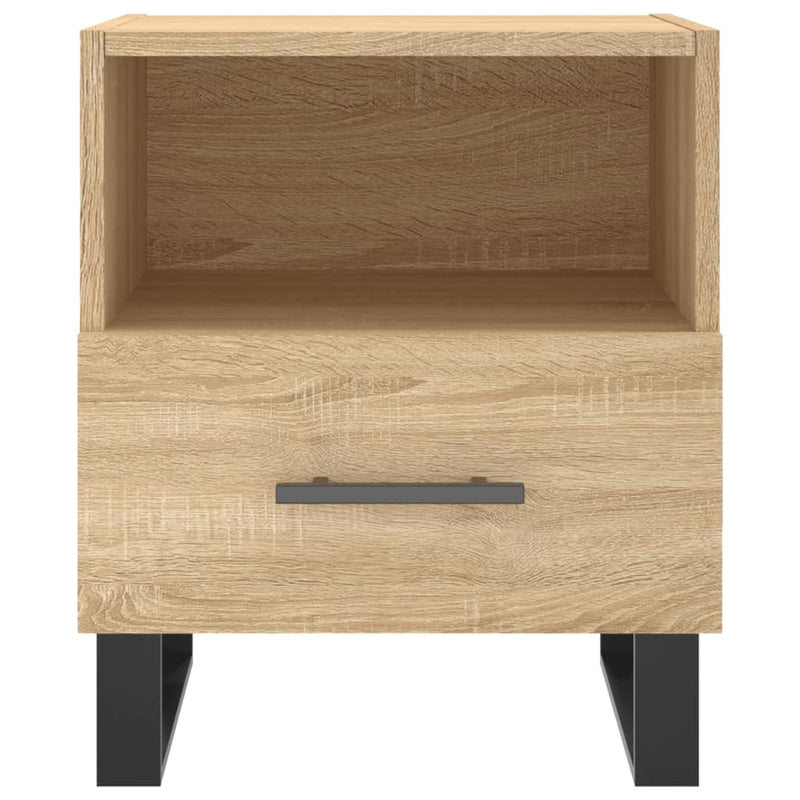vidaXL sonoma tölgy színű szerelt fa éjjeliszekrény 40 x 35 x 47,5 cm