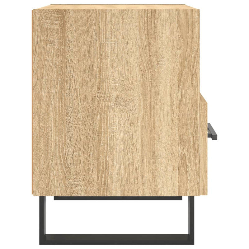 vidaXL sonoma tölgy színű szerelt fa éjjeliszekrény 40 x 35 x 47,5 cm
