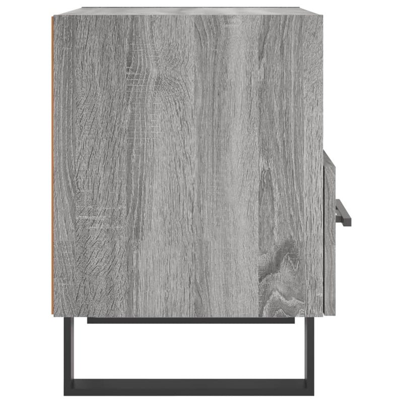 vidaXL szürke sonoma színű szerelt fa éjjeliszekrény 40 x 35 x 47,5 cm