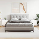 vidaXL 2 db magasfényű fehér szerelt fa éjjeliszekrény 40 x 40 x 50 cm