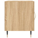 vidaXL 2 db sonoma tölgy színű szerelt fa éjjeliszekrény 40x40x50 cm