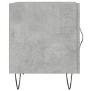 vidaXL 2 db betonszürke szerelt fa éjjeliszekrény 40 x 40 x 50 cm
