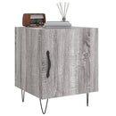 vidaXL szürke sonoma színű szerelt fa éjjeliszekrény 40x40x50 cm