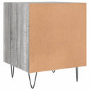 vidaXL szürke sonoma színű szerelt fa éjjeliszekrény 40x40x50 cm