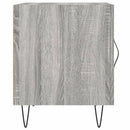 vidaXL 2 db szürke sonoma színű szerelt fa éjjeliszekrény 40x40x50 cm