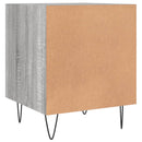 vidaXL 2 db szürke sonoma színű szerelt fa éjjeliszekrény 40x40x50 cm