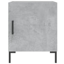 vidaXL 2 db betonszürke szerelt fa éjjeliszekrény 40 x 40 x 50 cm