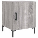 vidaXL 2 db szürke sonoma színű szerelt fa éjjeliszekrény 40x40x50 cm