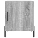 vidaXL 2 db szürke sonoma színű szerelt fa éjjeliszekrény 40x40x50 cm