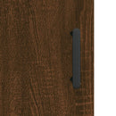 vidaXL barna tölgyszínű szerelt fa éjjeliszekrény 40 x 40 x 50 cm