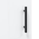 vidaXL magasfényű fehér szerelt fa éjjeliszekrény 40 x 40 x 50 cm