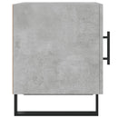 vidaXL 2 db betonszürke szerelt fa éjjeliszekrény 40 x 40 x 50 cm