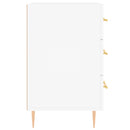 vidaXL fehér szerelt fa éjjeliszekrény 40 x 40 x 66 cm