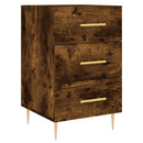 vidaXL füstös tölgy színű szerelt fa éjjeliszekrény 40 x 40 x 66 cm