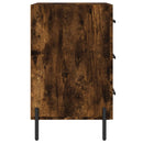 vidaXL füstös tölgy színű szerelt fa éjjeliszekrény 40 x 40 x 66 cm