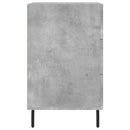 vidaXL betonszürke szerelt fa éjjeliszekrény 40 x 40 x 66 cm