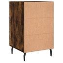 vidaXL füstös tölgy színű szerelt fa éjjeliszekrény 40 x 40 x 66 cm